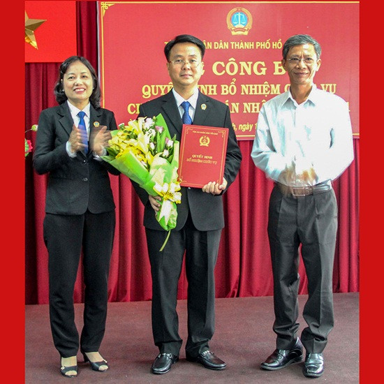 TAND TP Hồ Chí Minh: Trao quyết định bổ nhiệm Chánh án TAND quận 1
