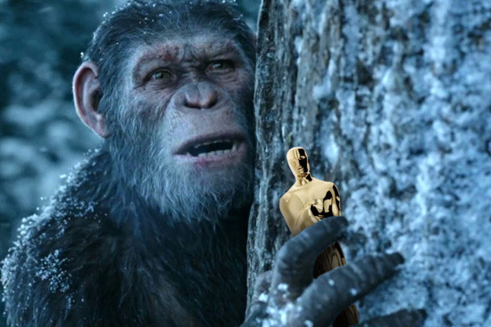 “Hành tinh khỉ” thống lĩnh phòng vé và thẳng đường đến Oscar