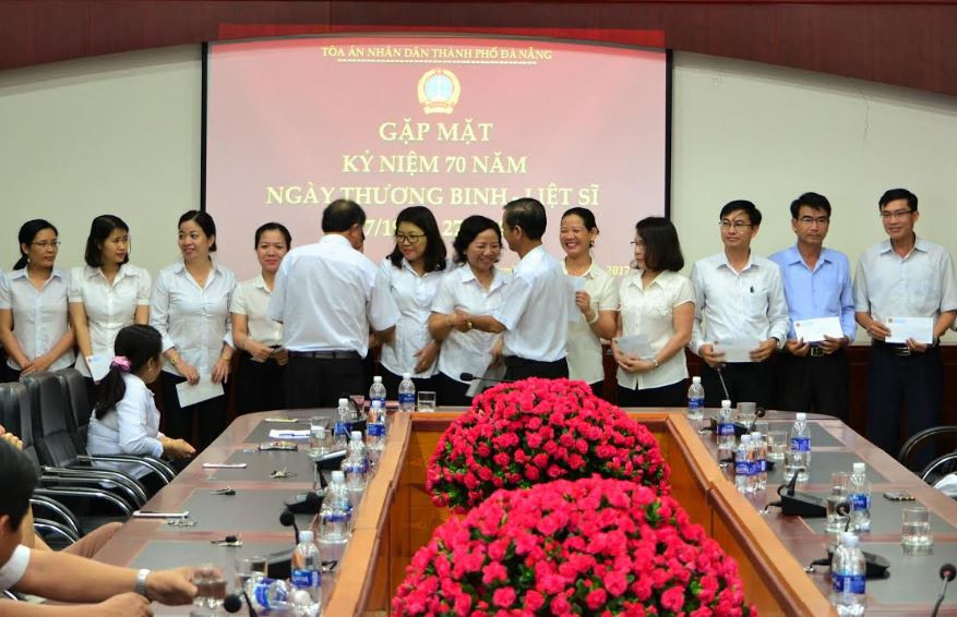 TAND thành phố Đà Nẵng: Giao lưu gặp mặt cán bộ, công chức nhân ngày Thương binh liệt sỹ