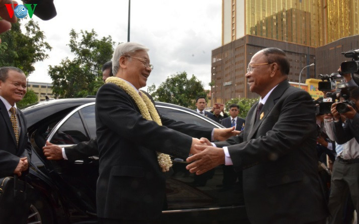 Tổng Bí thư Nguyễn Phú Trọng và các cuộc hội đàm, hội kiến với lãnh đạo Campuchia