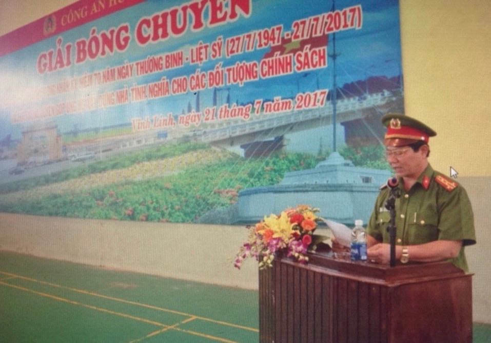 Quảng Trị: Công an huyện Vĩnh Linh quyên góp được 200 triệu đồng cho các gia đình chính sách