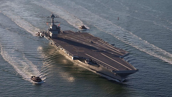 Siêu tàu sân bay trọng tải 100.000 tấn - Niềm tự hào mới của nước Mỹ