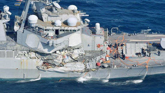 Mỹ không chịu hợp tác giúp Nhật điều tra vụ tàu USS Fitzgerald bị đâm
