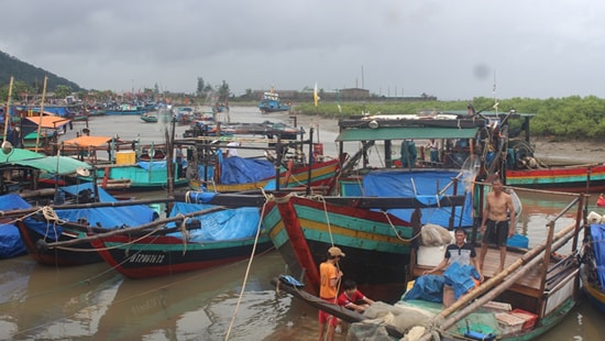 Hà Tĩnh: Căng mình chống bão 