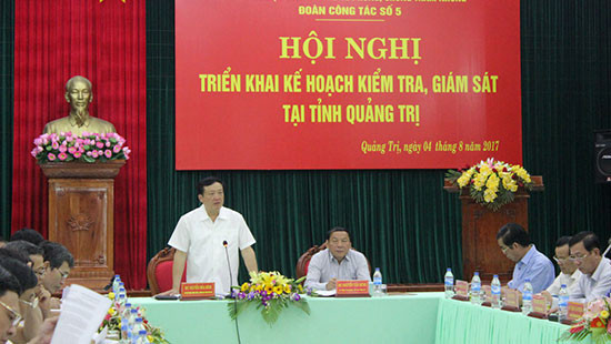 Triển khai kế hoạch kiểm tra, giám sát công tác phòng, chống tham nhũng tại Quảng Trị