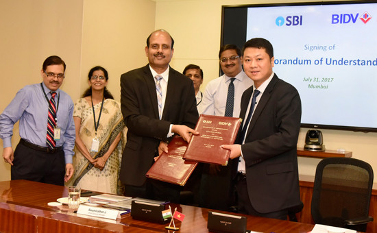 BIDV ký kết Thỏa thuận hợp tác toàn diện với ngân hàng lớn nhất Ấn Độ