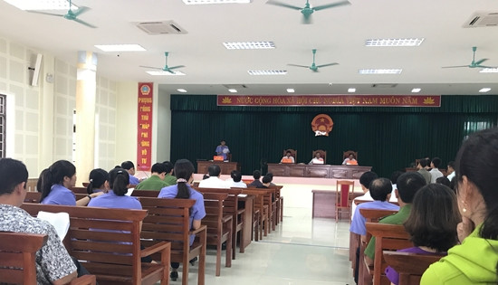 TAND tỉnh Quảng Bình: Mở phiên tòa rút kinh nghiệm chất lượng xét xử 