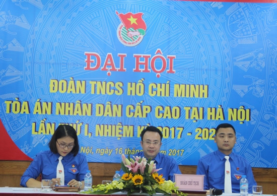TAND cấp cao tại Hà Nội tổ chức Đại hội Đoàn TNCS Hồ Chí Minh nhiệm kỳ 2017 -2020