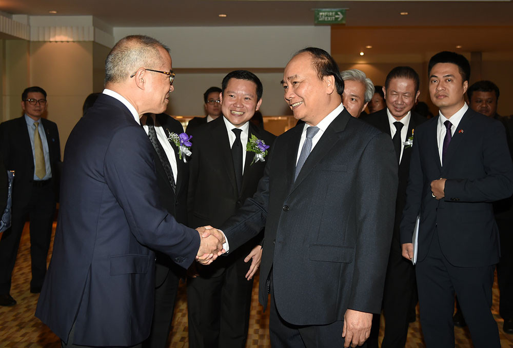 Thủ tướng tham dự diễn đàn, đối thoại với các DN lớn Thái Lan-Việt Nam
