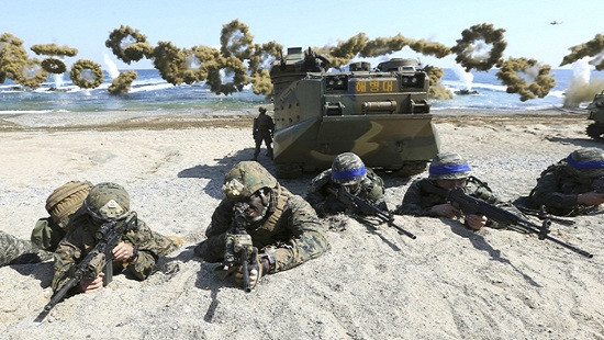 Mỹ - Hàn tập trận bất chấp lời đe dọa chiến tranh của Triều Tiên