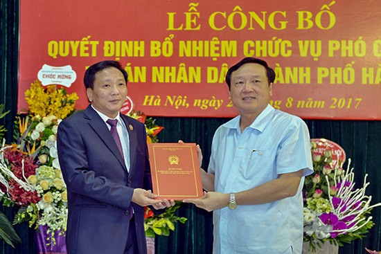 Công bố quyết định bổ nhiệm Phó Chánh án TAND TP. Hà Nội