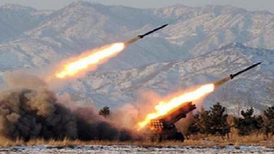 Mỹ - Hàn tập trận, Triều Tiên phóng tên lửa liên tiếp