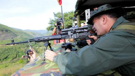 Venezuela tập trận chuẩn bị cho tình huống chiến tranh với Mỹ