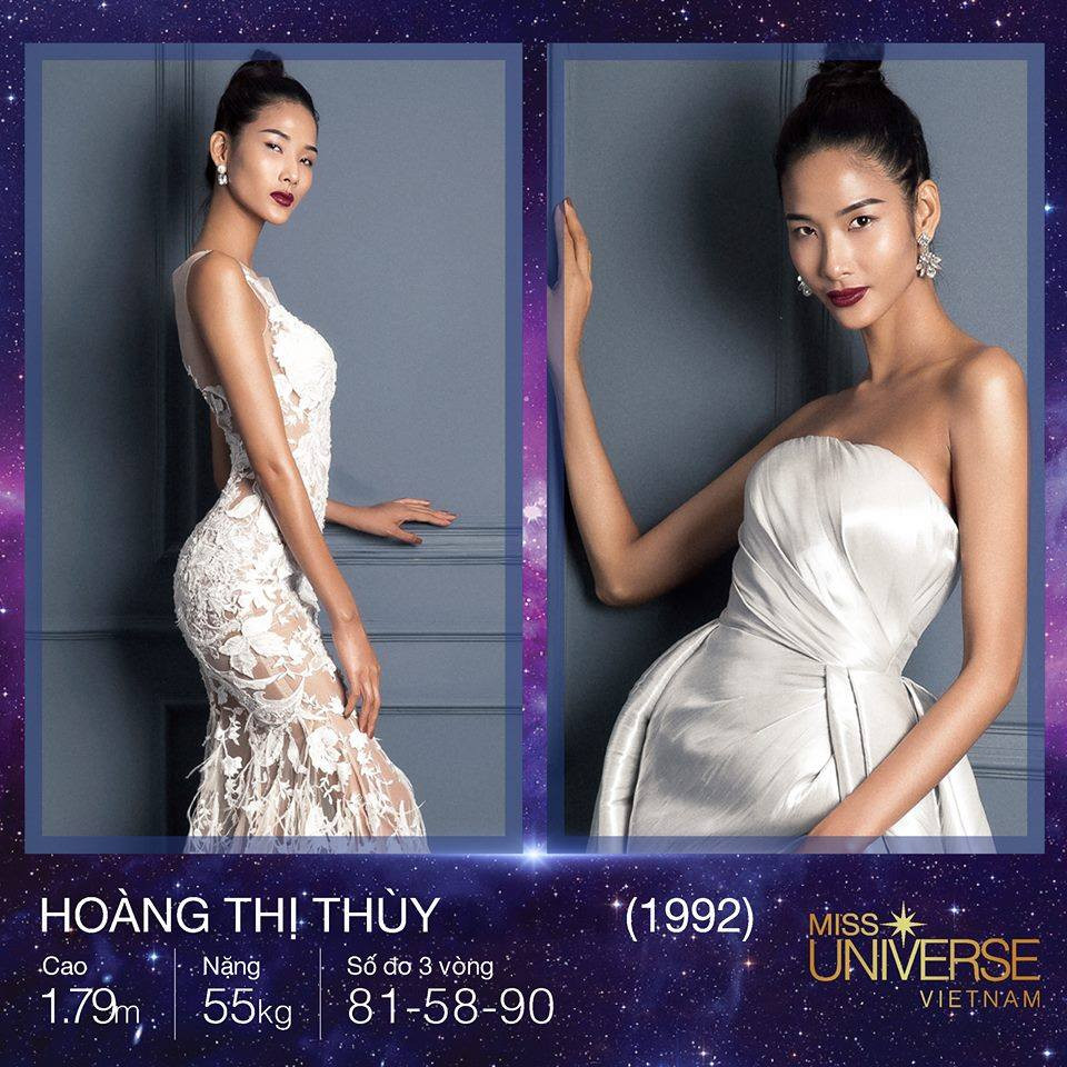 Hoàng Thùy đã có mặt tại đấu trường Miss Universe Vietnam 2017