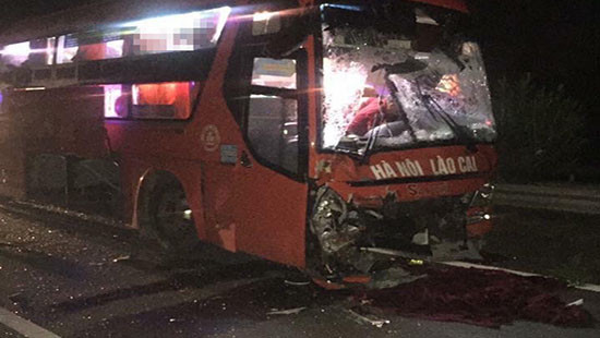 Tai nạn liên hoàn trên cao tốc Nội Bài-Lào Cai, nhiều người bị thương