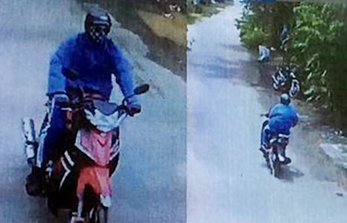 Nghi can cướp ngân hàng ở Đồng Nai vứt xe máy trong rừng?
