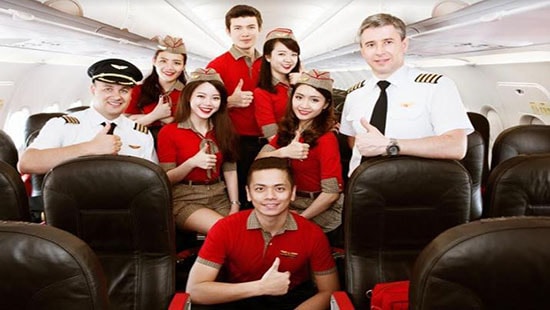 Vietjet tuyển dụng tiếp viên tại TP HCM và Hà Nội 