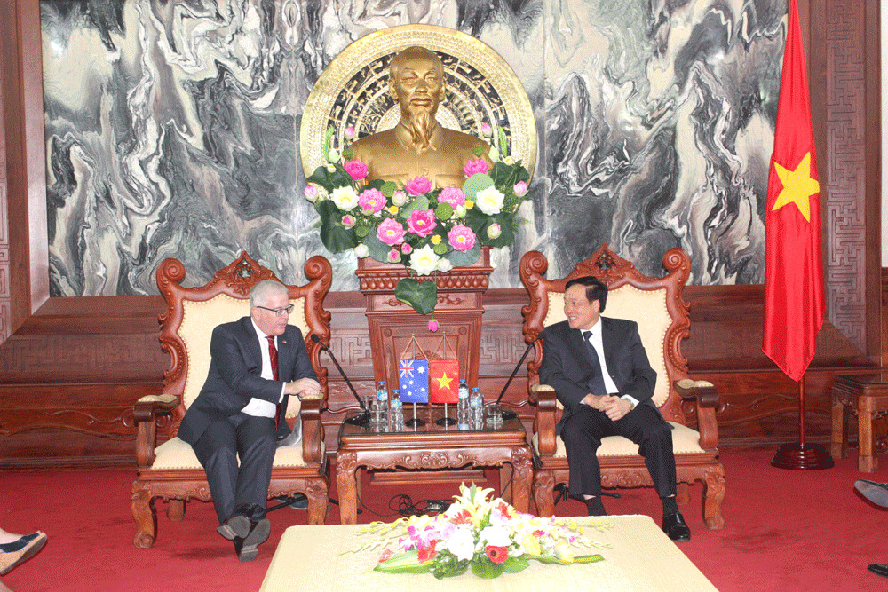 Chánh án TANDTC tiếp Đại sứ Úc tại Việt Nam 