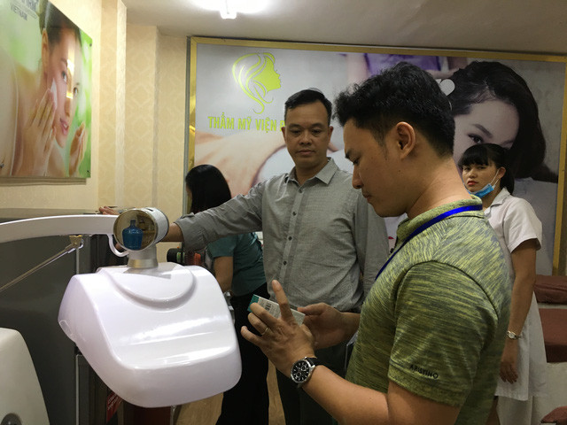 Hà Nội: Phát hiện thẩm mỹ viện tiêm giảm béo, truyền trắng 