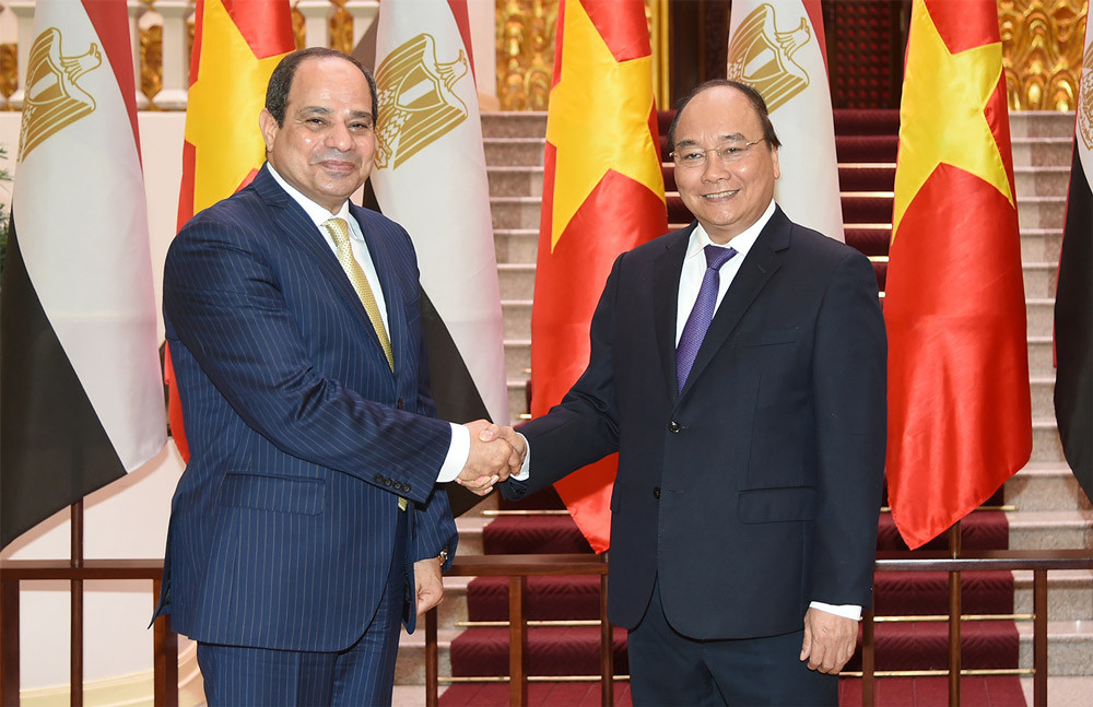 Tổng thống Abdel Fattah Al Sisi: Ai Cập luôn coi trọng, mong muốn mở rộng hợp tác với Việt Nam