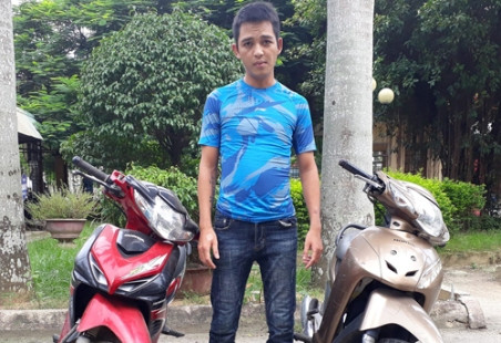 Thanh Hóa: Lang thang trộm xe máy lấy tiền tiêu xài