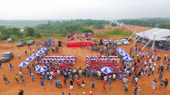 Giải đua ô tô địa hình Việt Nam 2017 chính thức khởi tranh