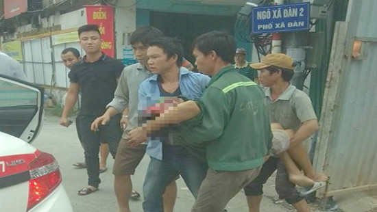 Hà Nội: Người đàn ông trọng thương sau tiếng nổ tại công trường