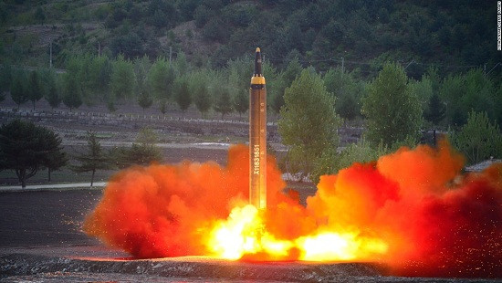 Triều Tiên tiếp tục phóng tên lửa bất chấp mọi thách thức
