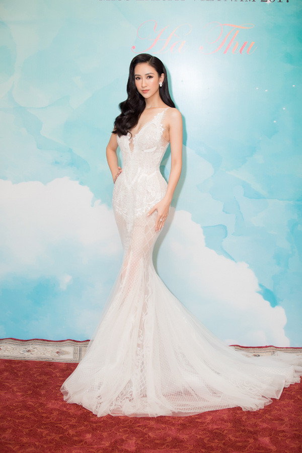 Hà Thu chính thức được trao vương miện Hoa hậu Trái Đất Việt Nam