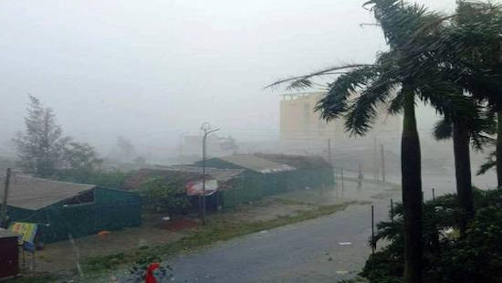 Những hình ảnh mới nhất sau khi bão số 10 đổ bộ vào Hà Tĩnh