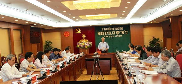 UB Kiểm tra TW: Thi hành kỷ luật Bí thư Thành ủy và Chủ tịch UBND thành phố Đà Nẵng 