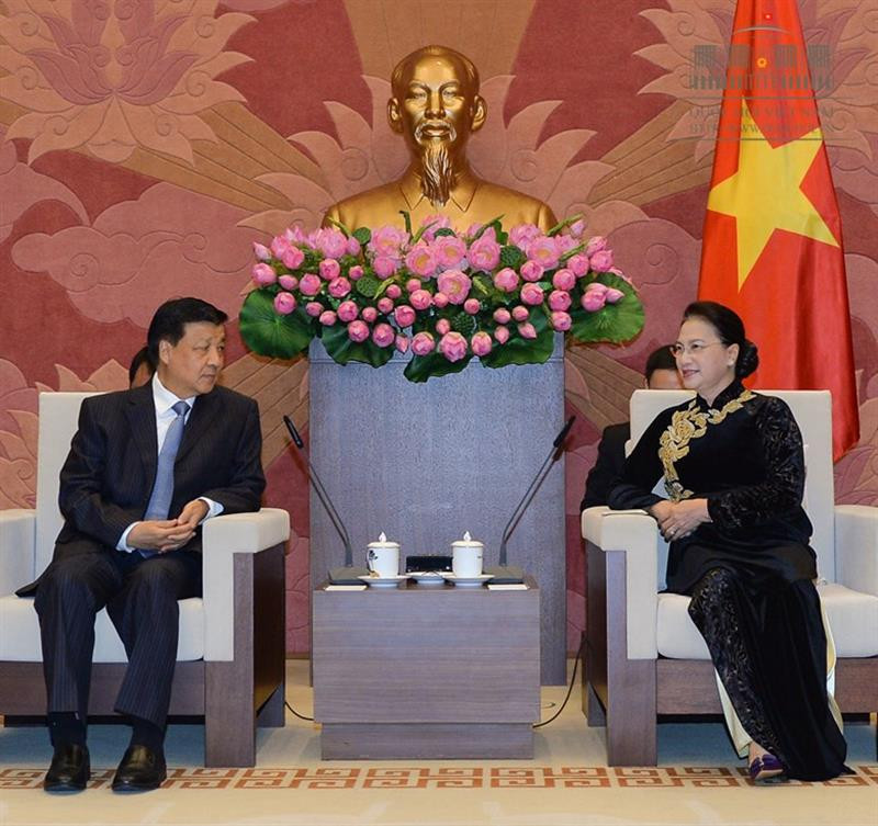 Lãnh đạo Chính phủ, Quốc hội tiếp Bí thư Ban Bí thư Trung ương Đảng Cộng sản Trung Quốc
