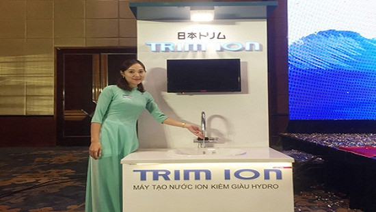 Trim ion tham gia thị trường máy lọc nước tại Việt Nam