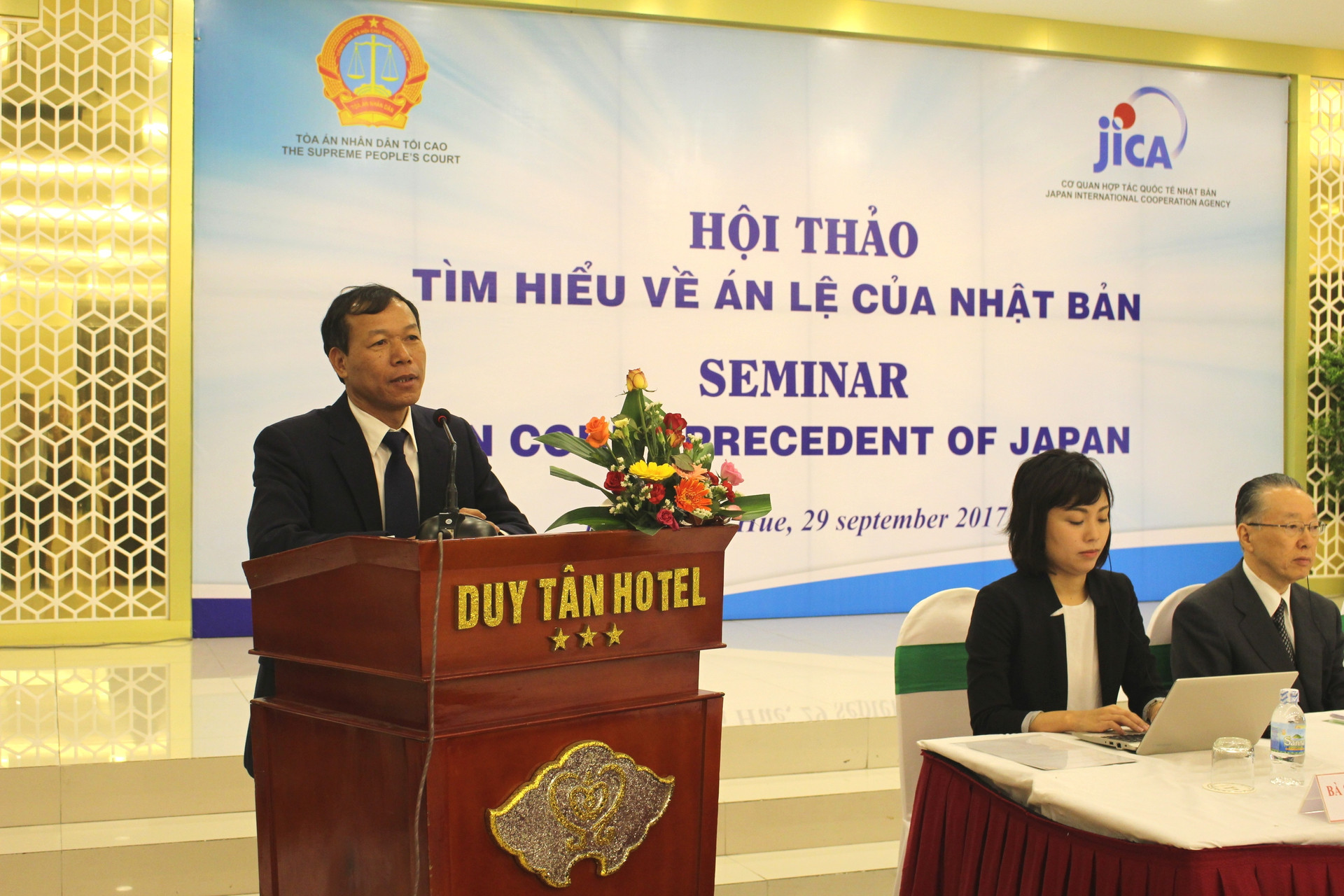 Phó Chánh án TANDTC Nguyễn Trí Tuệ tham dự hội thảo tìm hiểu về án lệ của Nhật Bản