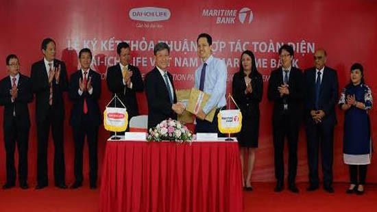 Maritime Bank và Dai-ichi Life Việt Nam ký kết thỏa thuận hợp tác toàn diện 