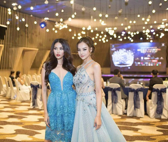 Những bộ váy cut out giúp Lan Khuê thanh lịch làm giám khảo Hoa hậu Đại Dương