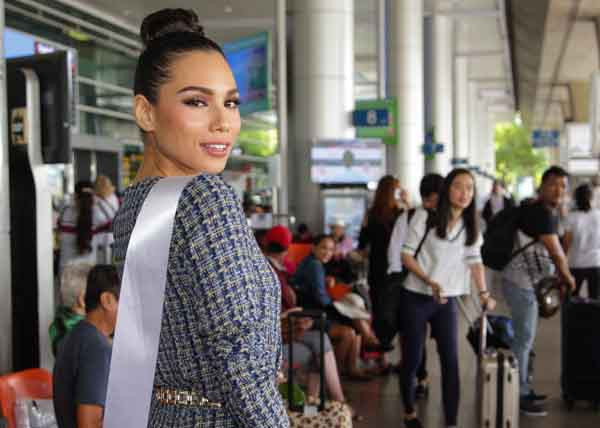Cận cảnh nhan sắc của Hoa hậu Philippines khiến các đối thủ phải dè chừng