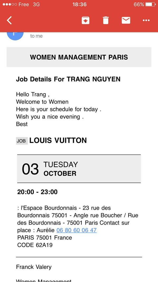 Dạo trên đường phố Paris, Thùy Trang lọt mắt xanh ông lớn Women Management 