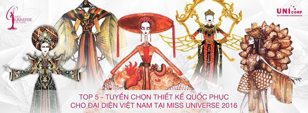 Trang phục dân tộc chính thức cho đại diện Việt Nam dự Miss Universe 2017