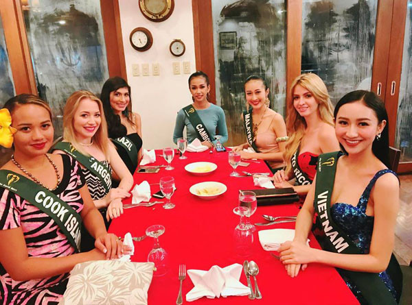 Hà Thu được dự đoán lọt 10 Miss Earth 2017