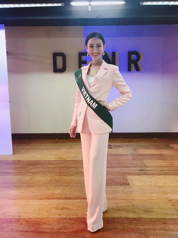 Hà Thu được dự đoán lọt 10 Miss Earth 2017