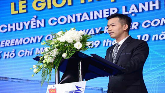 Dương Minh Logistics: Khai thác đoàn tàu container lạnh trang bị định vị toàn cầu GPS  