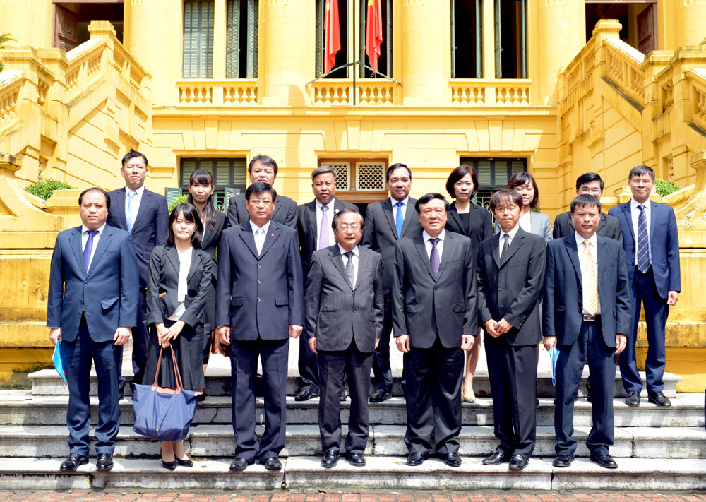 Chánh án TANDTC Nguyễn Hòa Bình tiếp Viện trưởng Viện công tố tối cao Nhật Bản