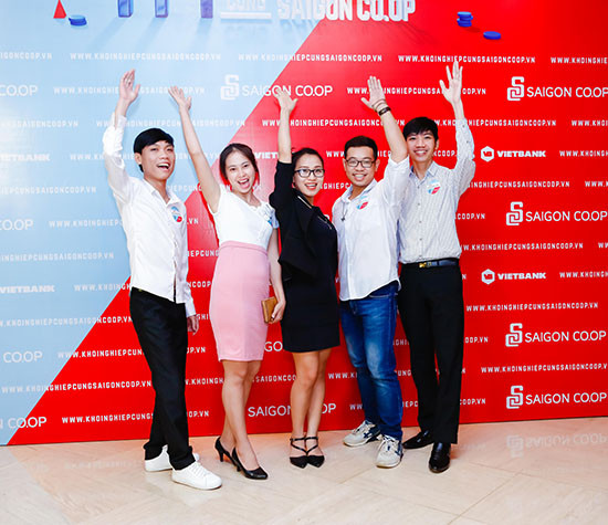 Dàn thí sinh đa dạng trong “1 tỷ khởi nghiệp cùng Saigon Co.op