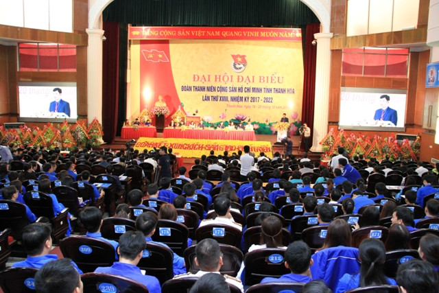 Đại hội Đoàn TNCS Hồ Chí Minh tỉnh Thanh Hóa lần thứ XVIII thành công tốt đẹp