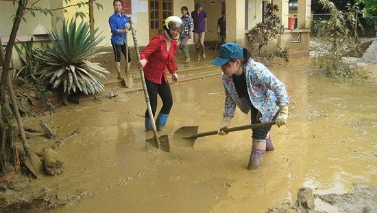 Sở GD-ĐT Hà Nội: Chỉ đạo khắc phục hậu quả do áp thấp nhiệt đới