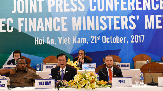 Hội nghị Bộ trưởng Tài chính APEC 2017: Các Bộ trưởng ra tuyên bố chung