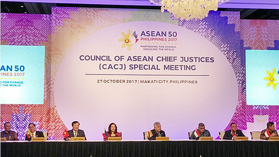 Đoàn đại biểu cấp cao TANDTC tham dự Phiên họp đặc biệt Hội đồng Chánh án các nước ASEAN 
