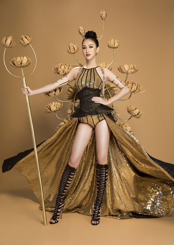 Hoa hậu Trái Đất 2017: Hà Thu lập cú đúp, giành 2 Huy chương vàng 