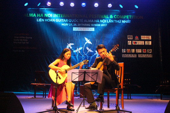 Lộ diện 2 gương mặt giành giải cao nhất Liên hoan Guitar Quốc tế Alma Hà Nội